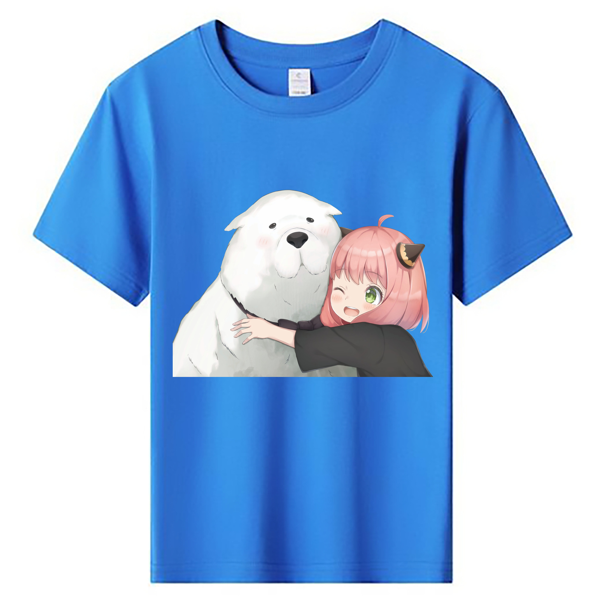 （画像用） SPY×FAMILY间谍家家酒 綿100％キッズTシャツ（フロントプリント）